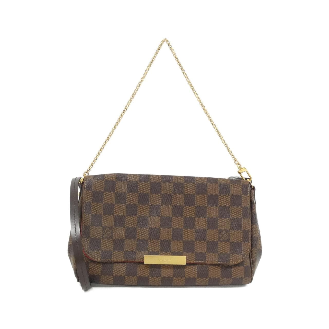 LOUIS VUITTON Damier Favourite MM N41129 單肩包