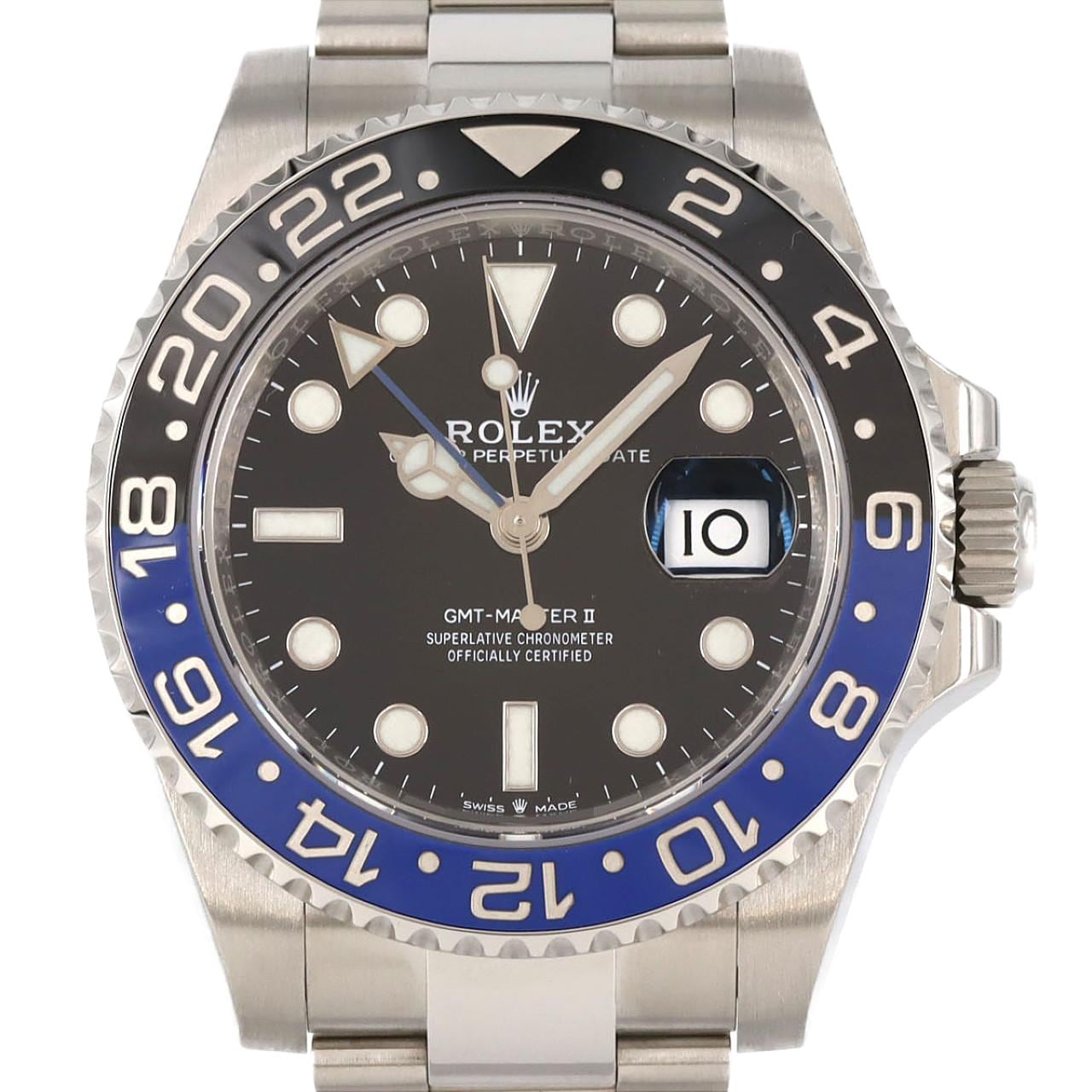 ロレックス GMTマスターⅡ 126710BLNR･3 SS 自動巻 ランダム番