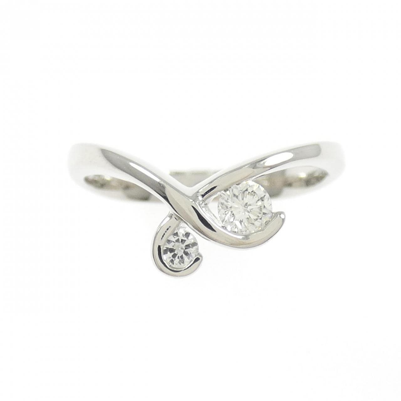 PT900 ダイヤモンド リング 0.21CT