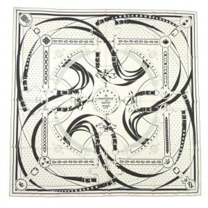 エルメス HERMES LA RPROMENADE DU MATIN H923986S カレダブルフェイス140 ショール