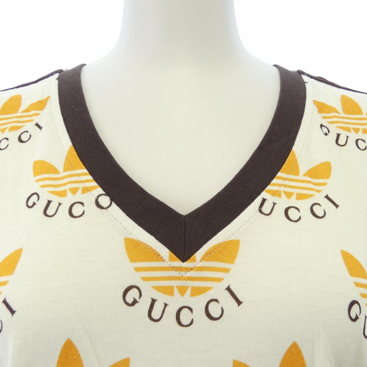 グッチ GUCCI ADIDAS 693539 XJEBY Tシャツ