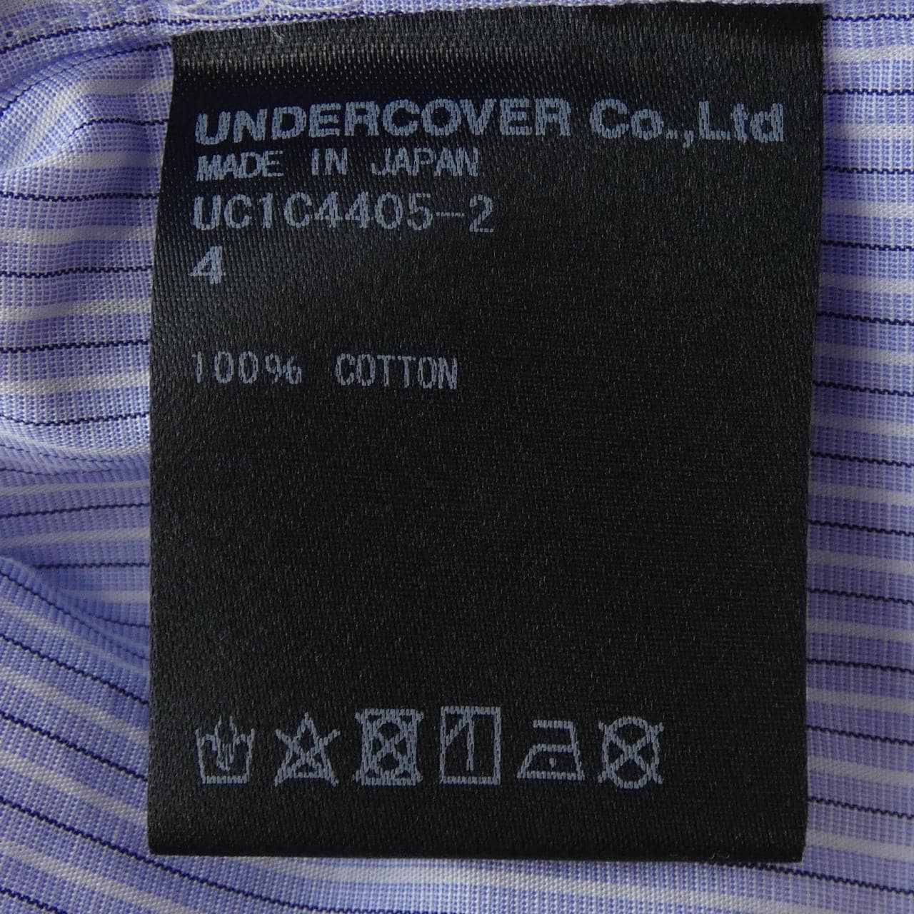 アンダーカバー UNDER COVER UC1C4405-2 シャツ