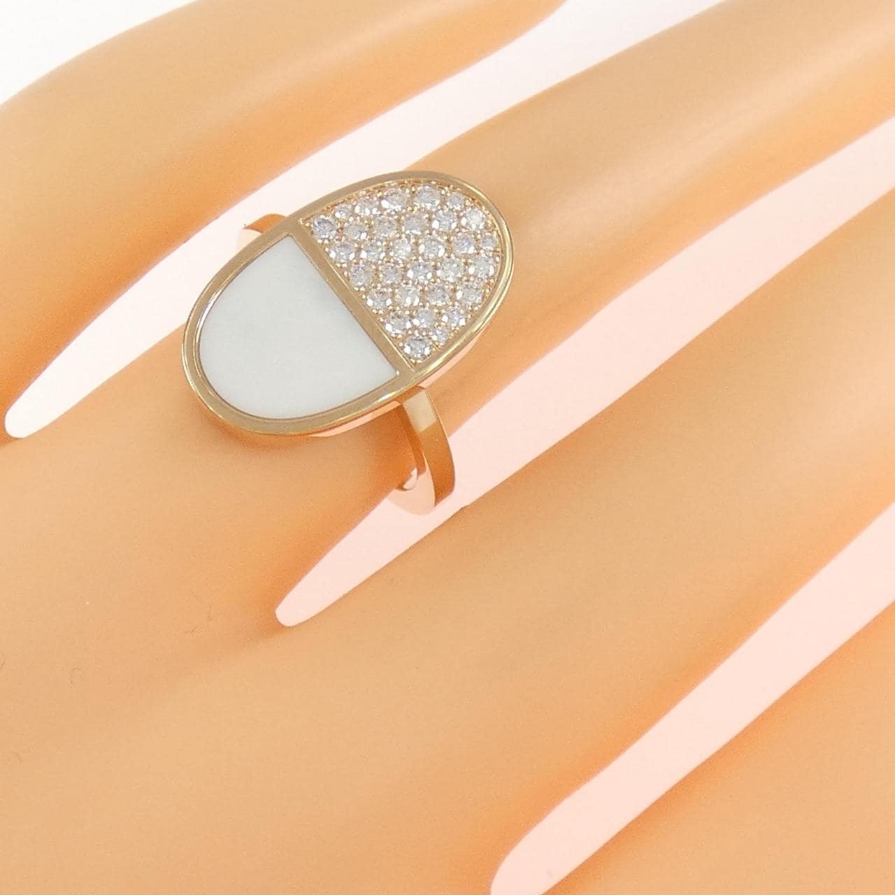 エルメス シェーヌ ダンクル ヴェルソ MM リング