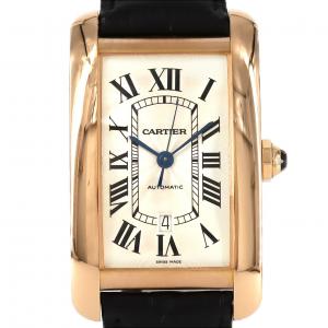 Cartier Tank American XL PG W2609856 PG/RG Automatic