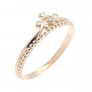 K10PG ティアラ ダイヤモンド リング