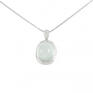 PT900/PT850 アクアマリンキャッツアイ ネックレス 14.43CT