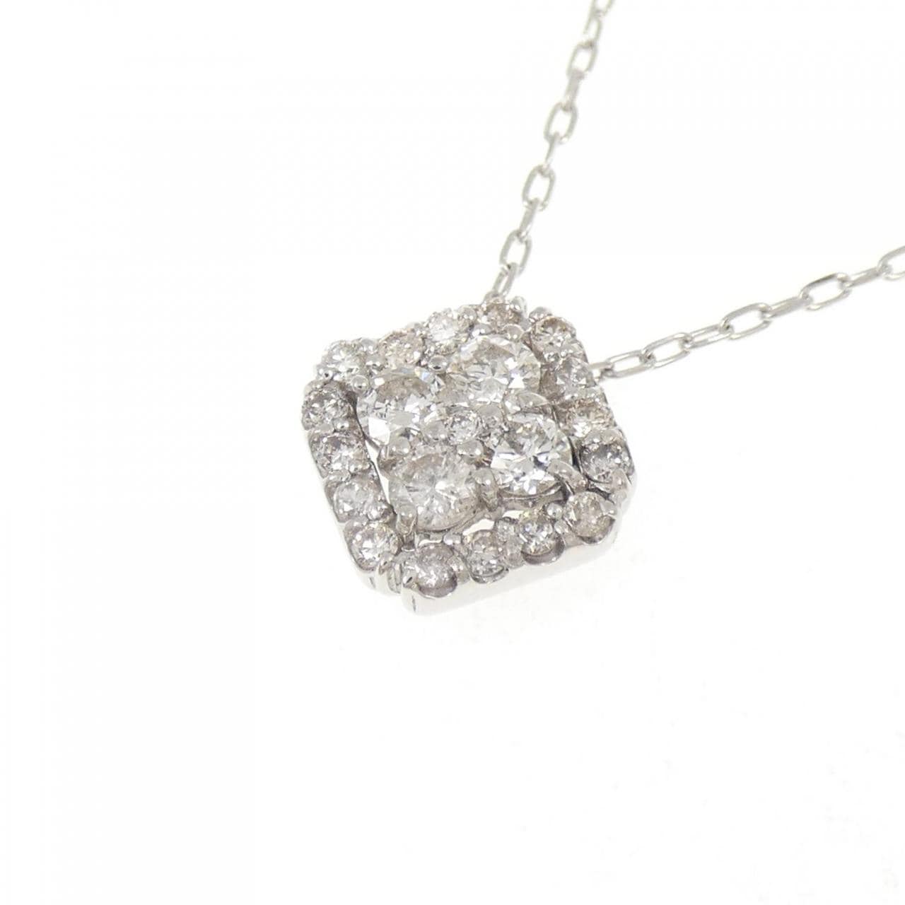 PT900/PT850 ダイヤモンド ネックレス 0.50CT