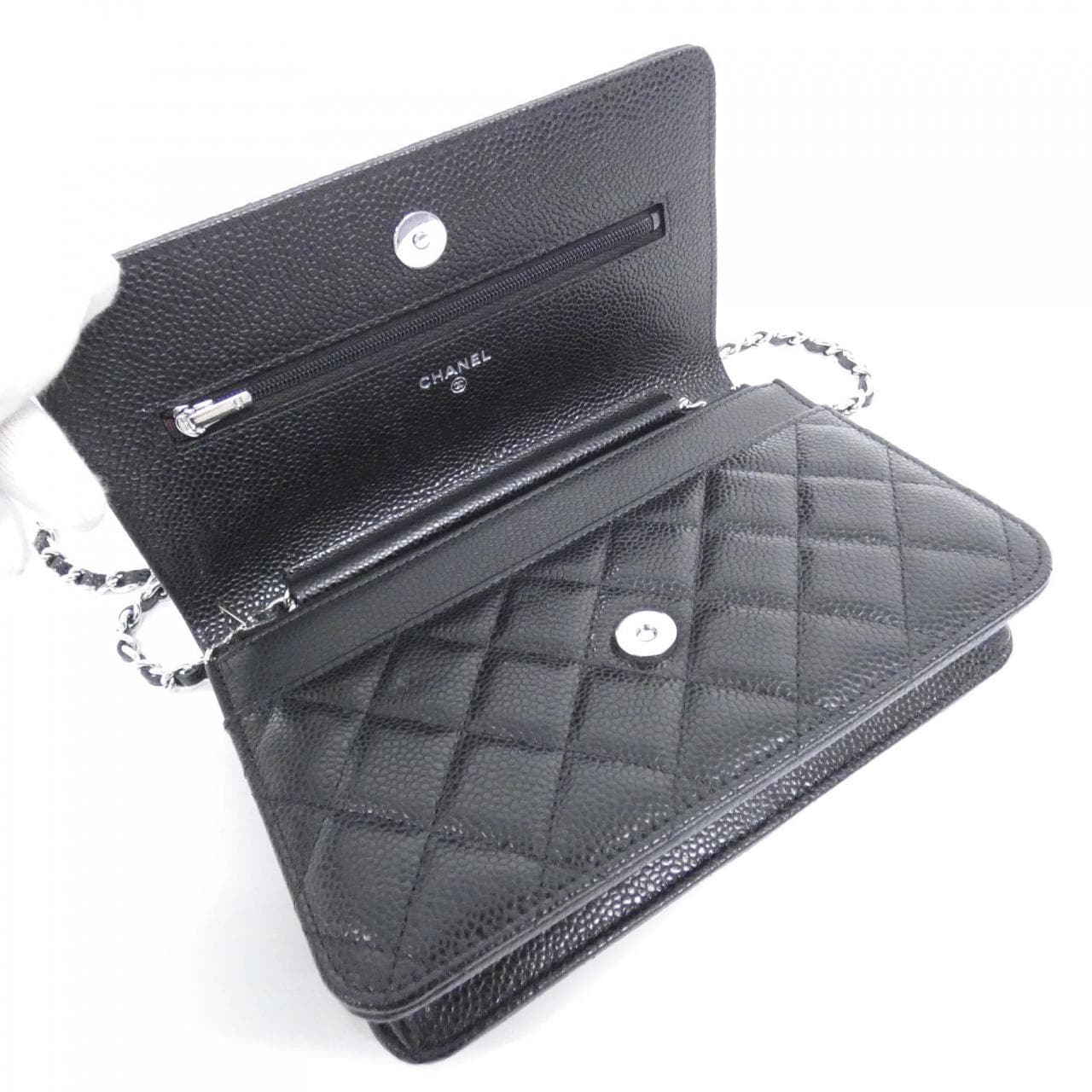 シャネル タイムレスクラシック ライン AP0250 チェーンウォレット