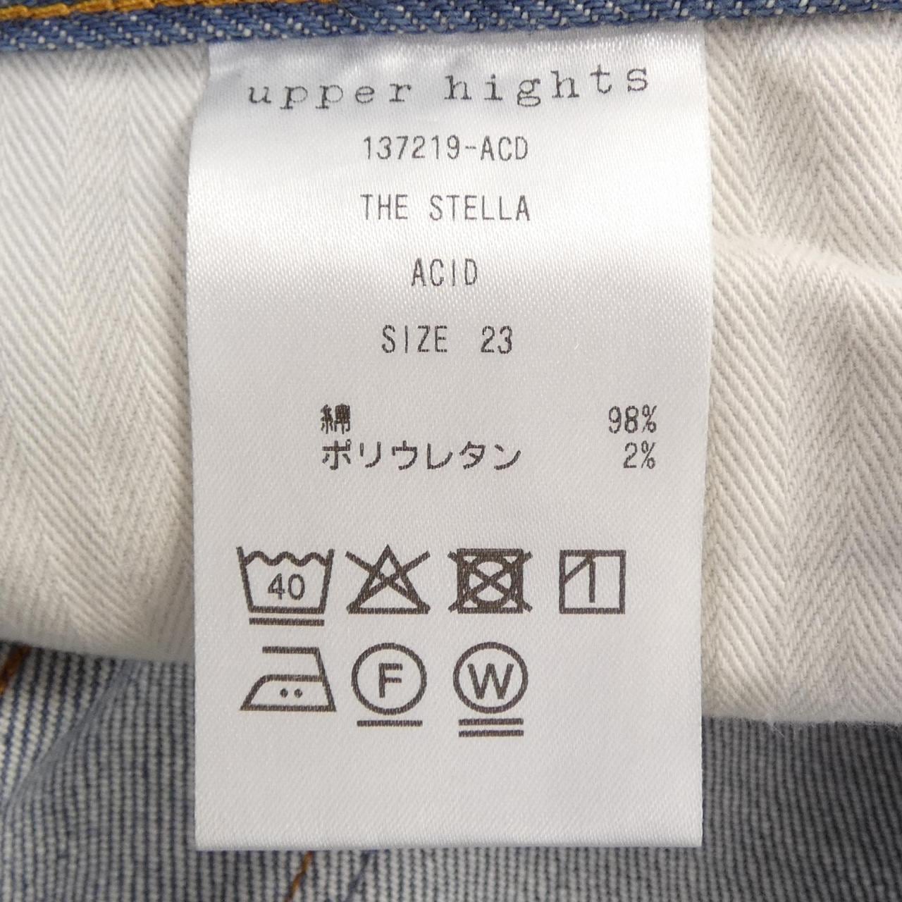 アッパーハイツ UPPER HIGHTS THE STELA 137219-ACD ジーンズ
