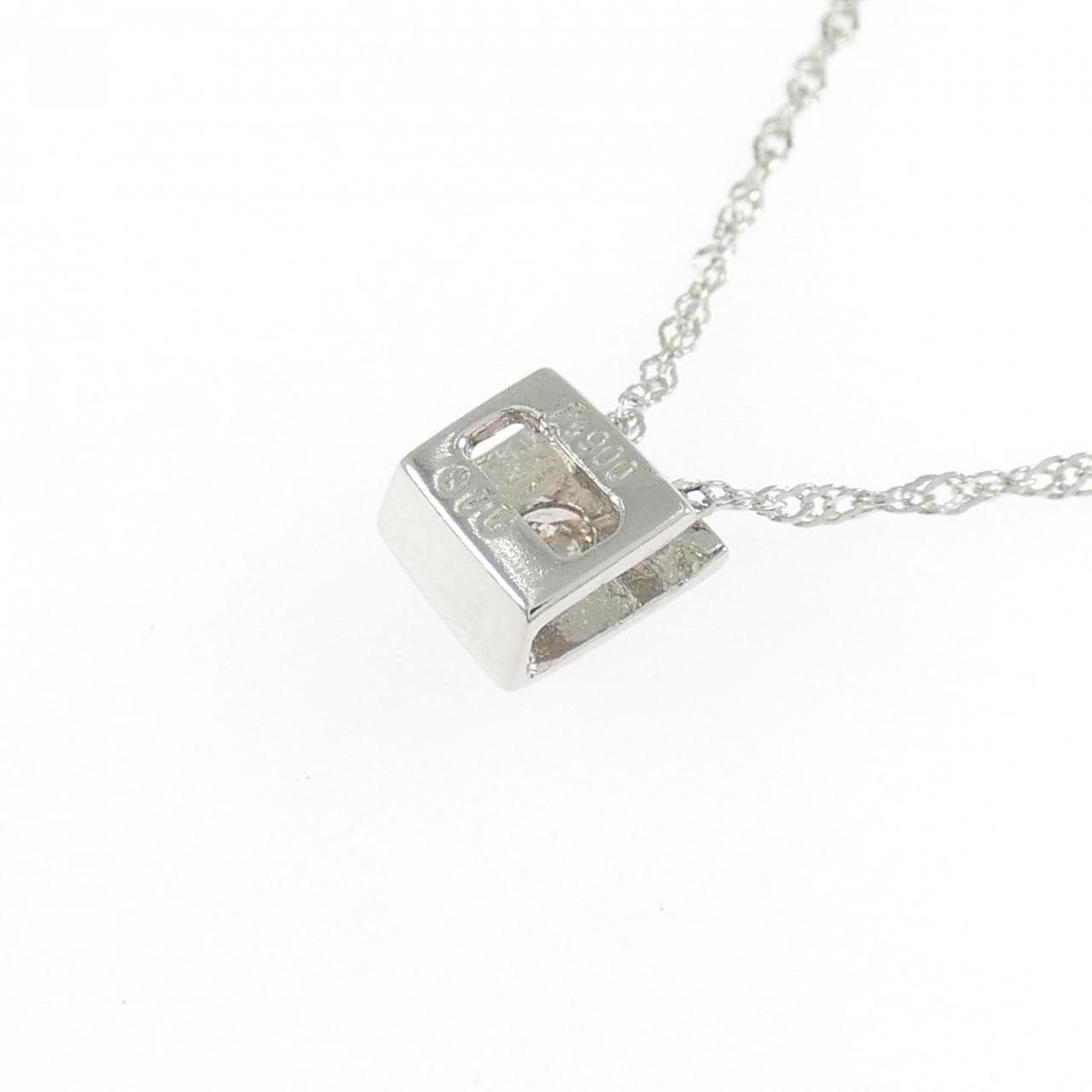 PT900/PT850 ダイヤモンド ネックレス 0.10CT