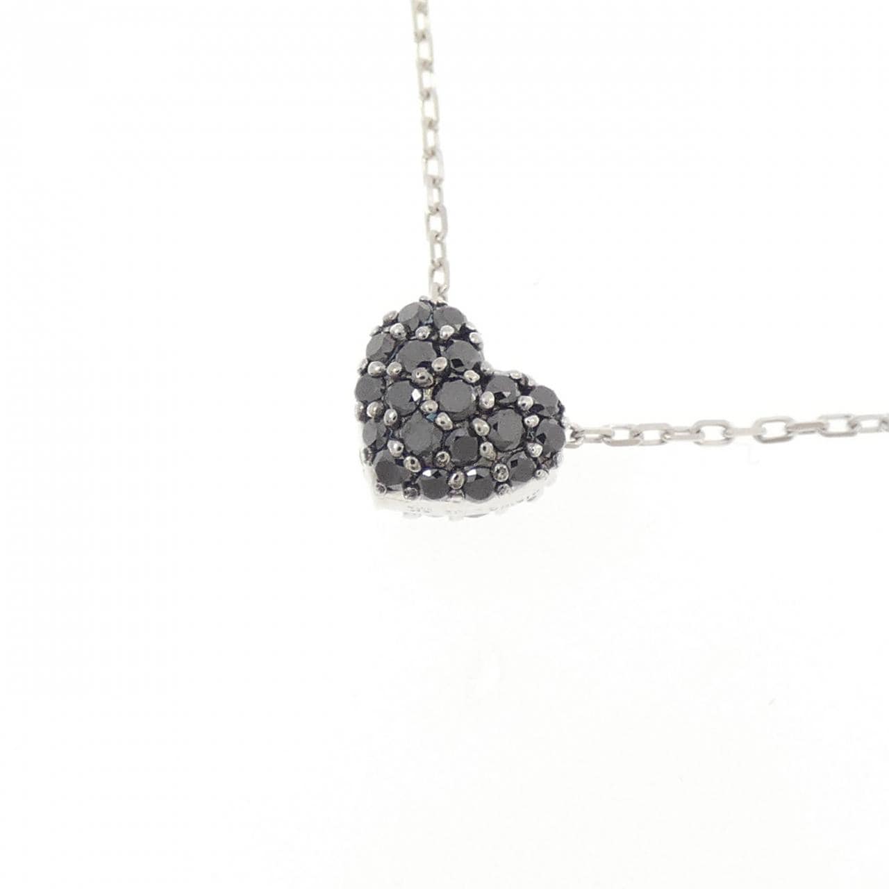 ポンテヴェキオ ハート ダイヤモンド ネックレス 0.12CT