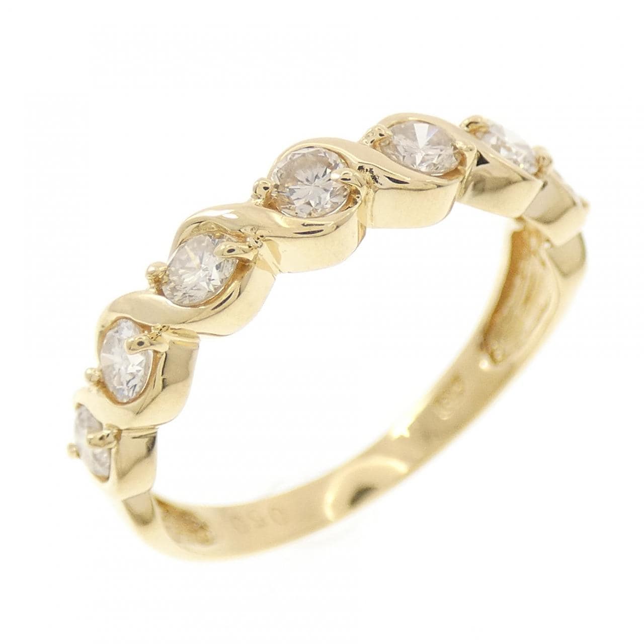 K18YG ダイヤモンド リング 0.50CT