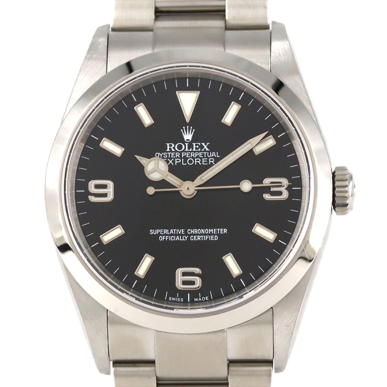 ロレックス エクスプローラーI 114270 SS 自動巻 Y番