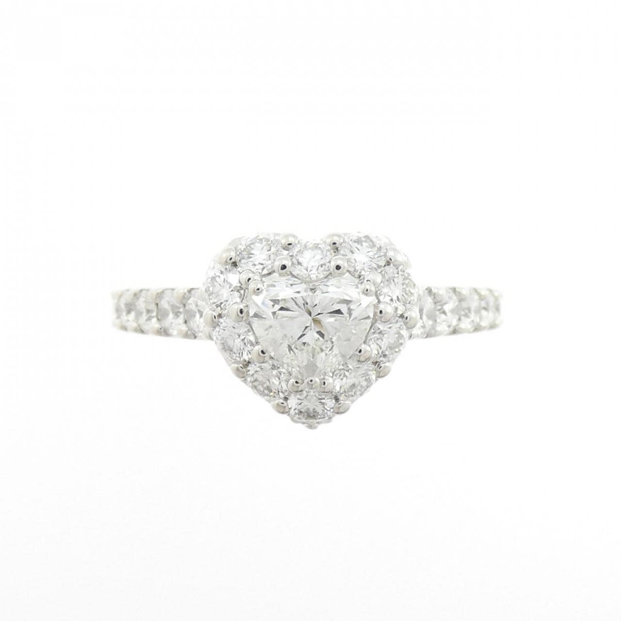 グラフ アイコン リング 0.51CT G VS1 ハートシェイプ