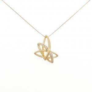 K18YG ダイヤモンド ネックレス 0.10CT
