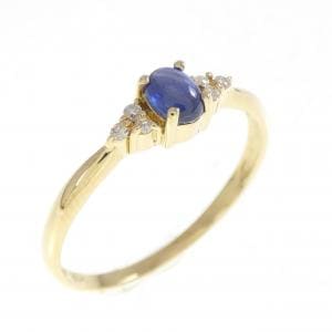 K18YG サファイヤ リング