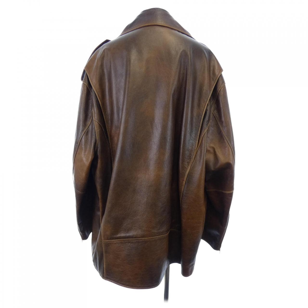 FENDI FPJ095 APRP Leather Rider's Jacket