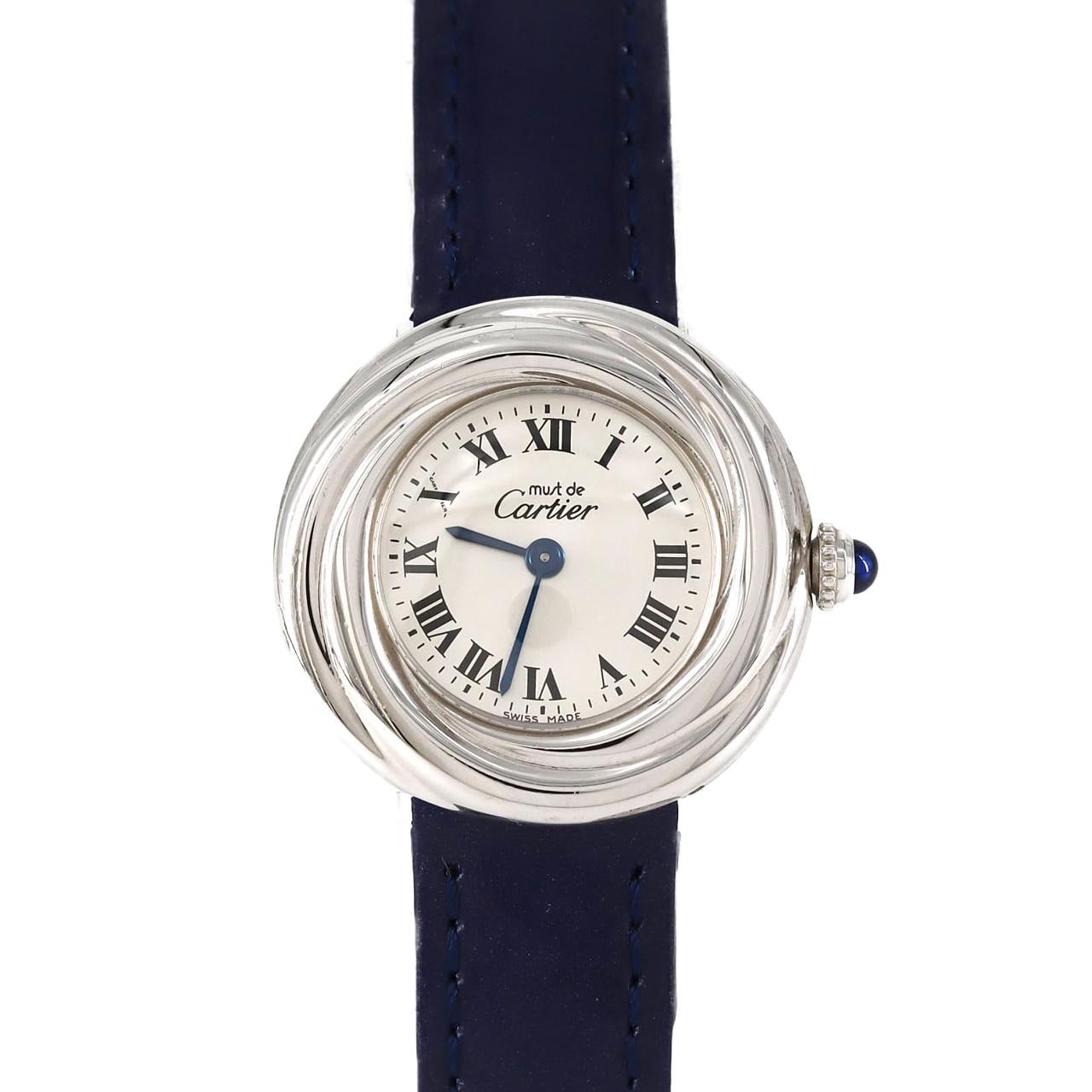カルティエ マストトリニティ W1014945 シルバー クォーツ