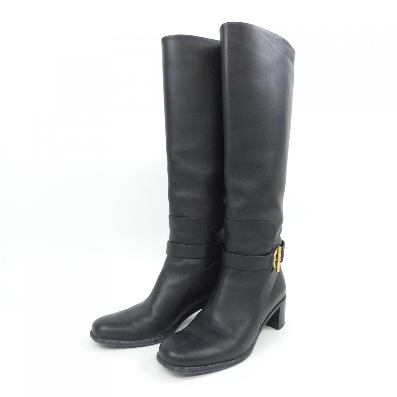 エルメス HERMES ジュスティーヌ グレナンバックル 242003Z ロングブーツ