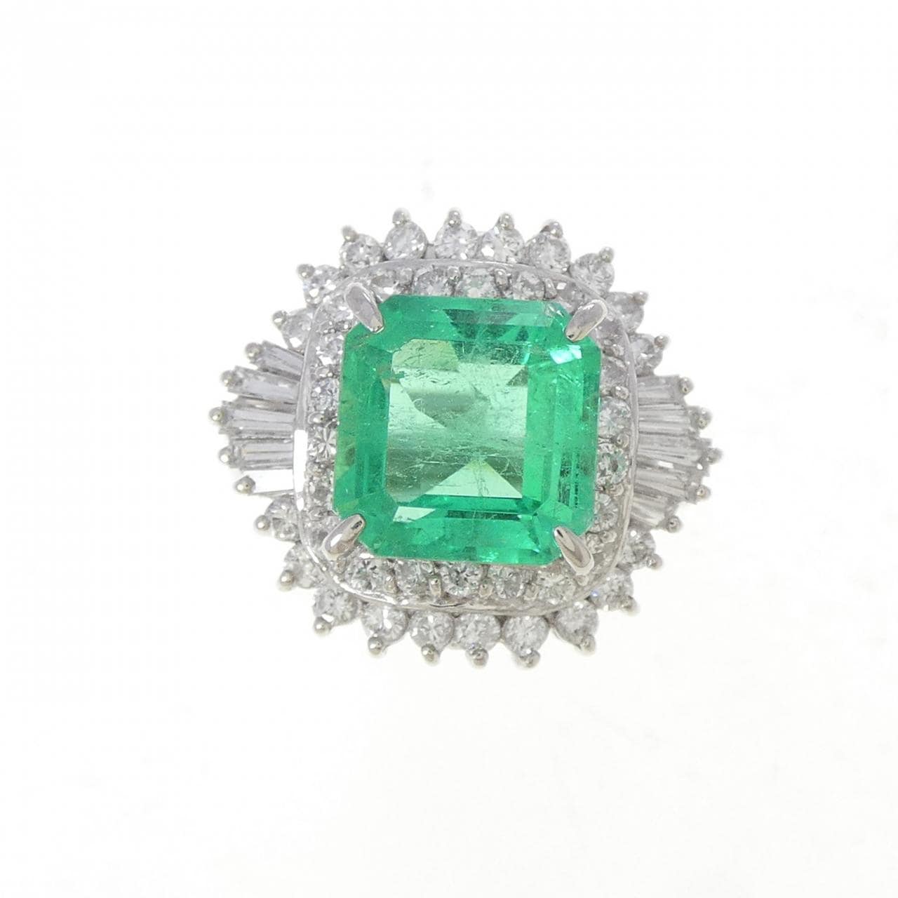 PT900 エメラルド リング 2.55CT