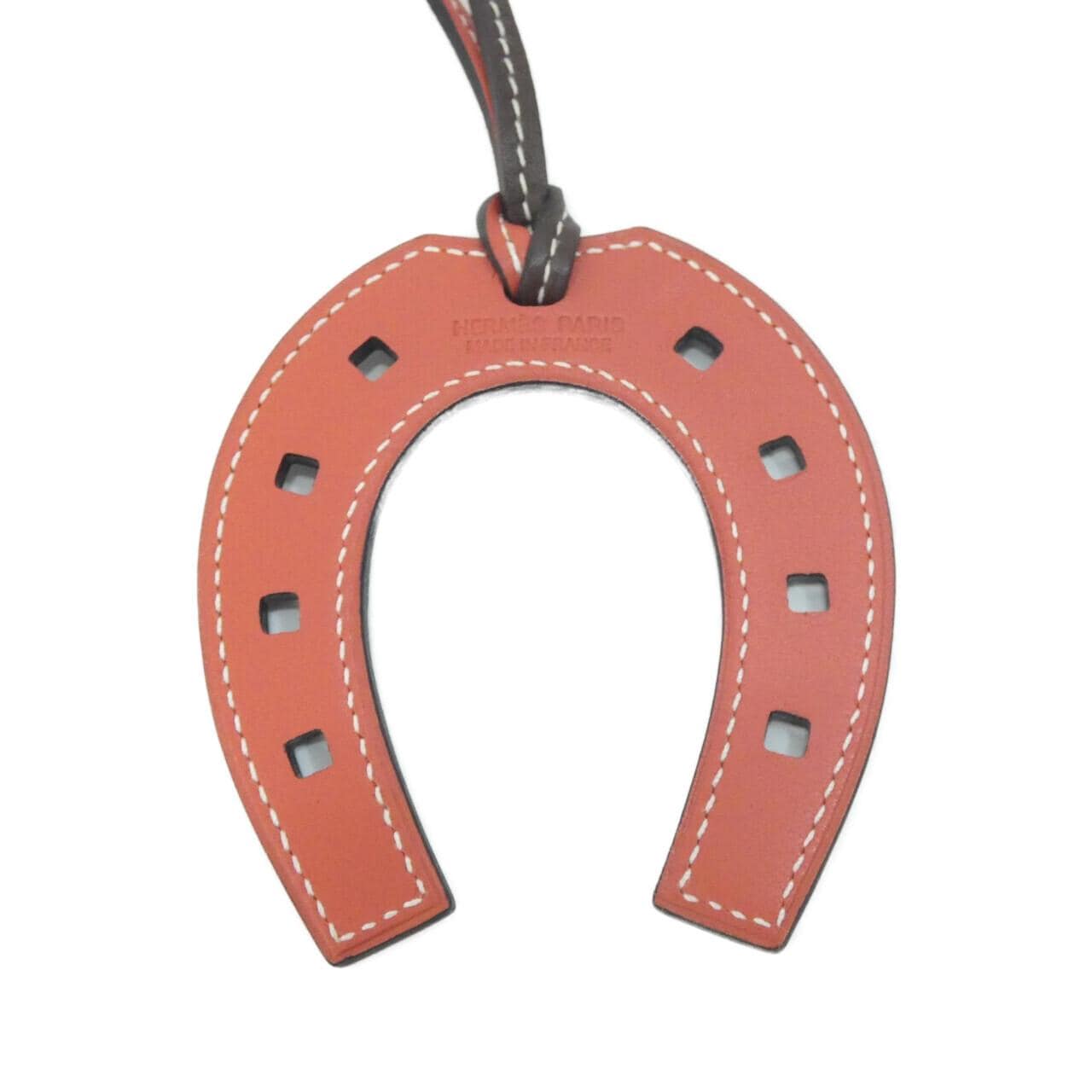 エルメス パドック フェール ア シュバル バイカラー 073824CA バッグチャーム