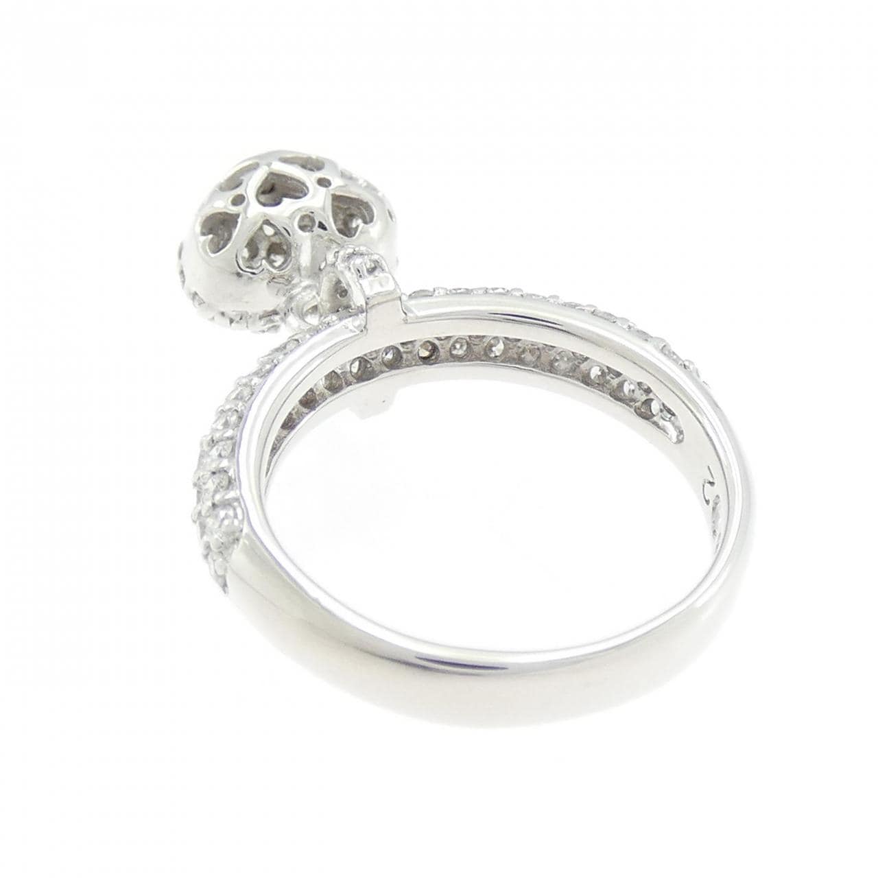 ポンテヴェキオ ハート ダイヤモンド リング 0.96CT