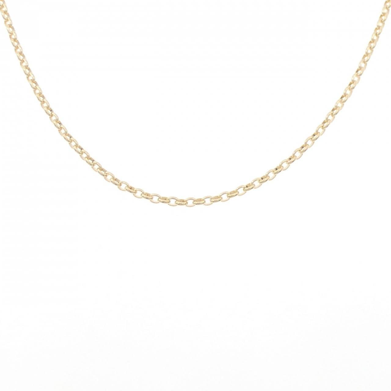 K18YG chain necklace