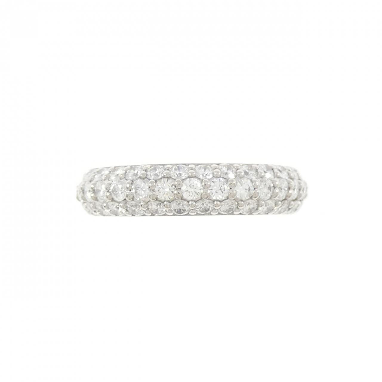 PT900 パヴェ ダイヤモンド リング 1.00CT