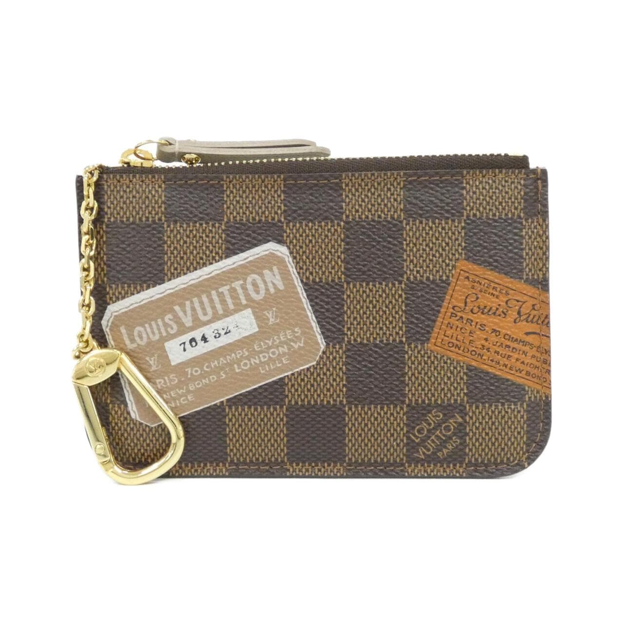 ルイヴィトン ダミエ ポシェット クレ N63086 コイン＆キーケース