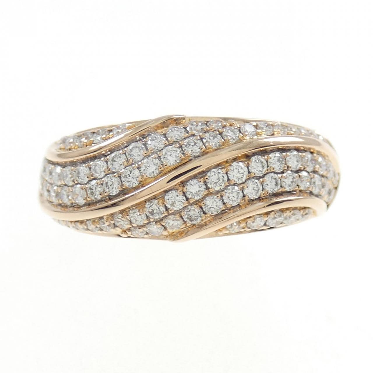 750PG ダイヤモンド リング 0.502CT