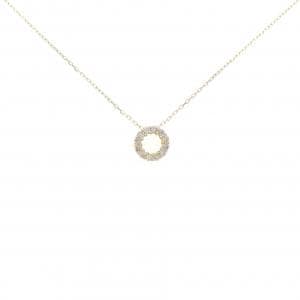 【新品】K18YG ダイヤモンド ネックレス 0.10CT
