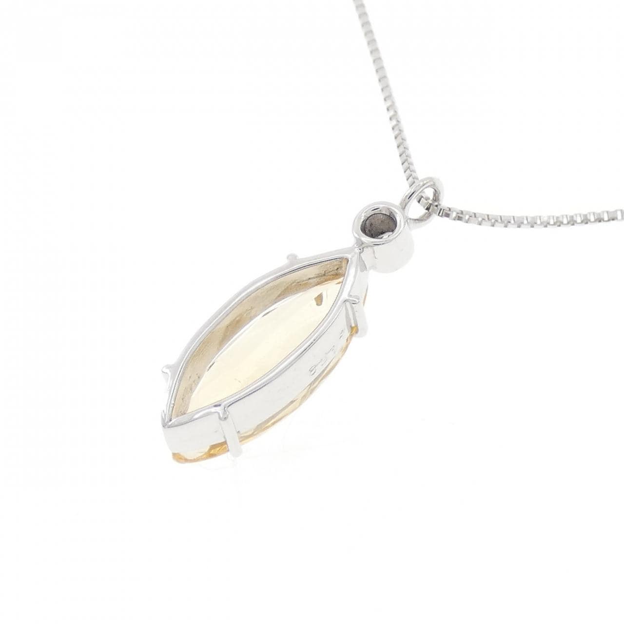 K18WG インペリアルトパーズ ネックレス 1.458CT