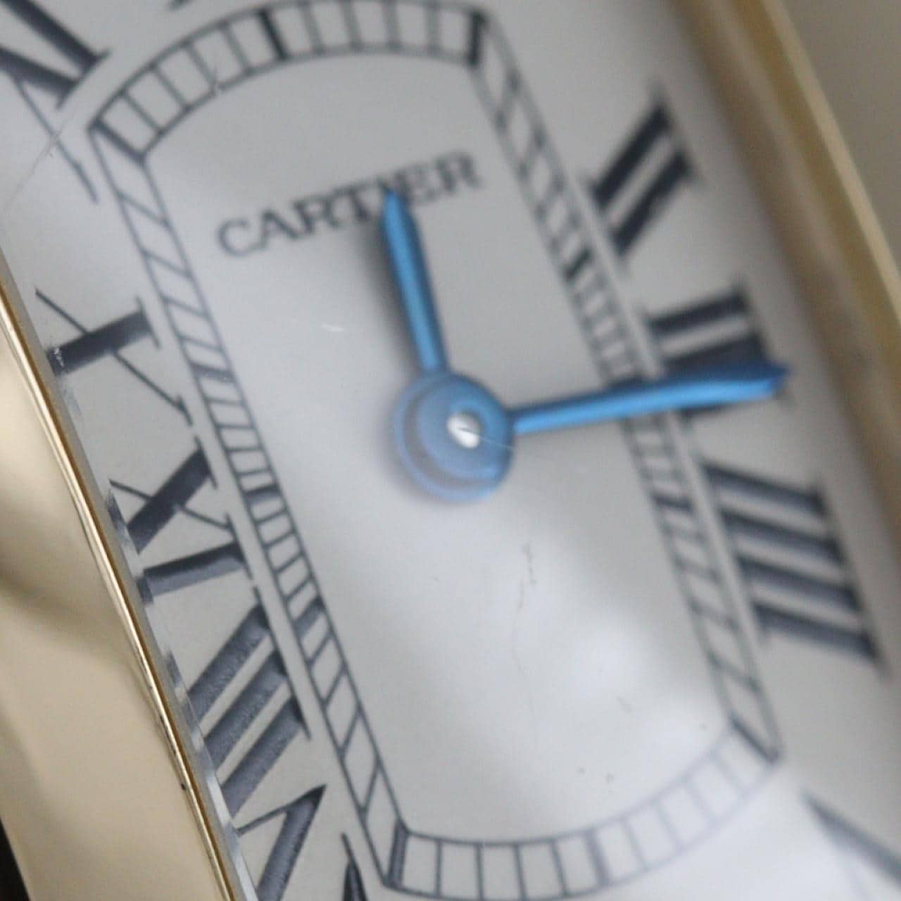 カルティエ タンクアメリカンSM YG W26015K2 YG クォーツ