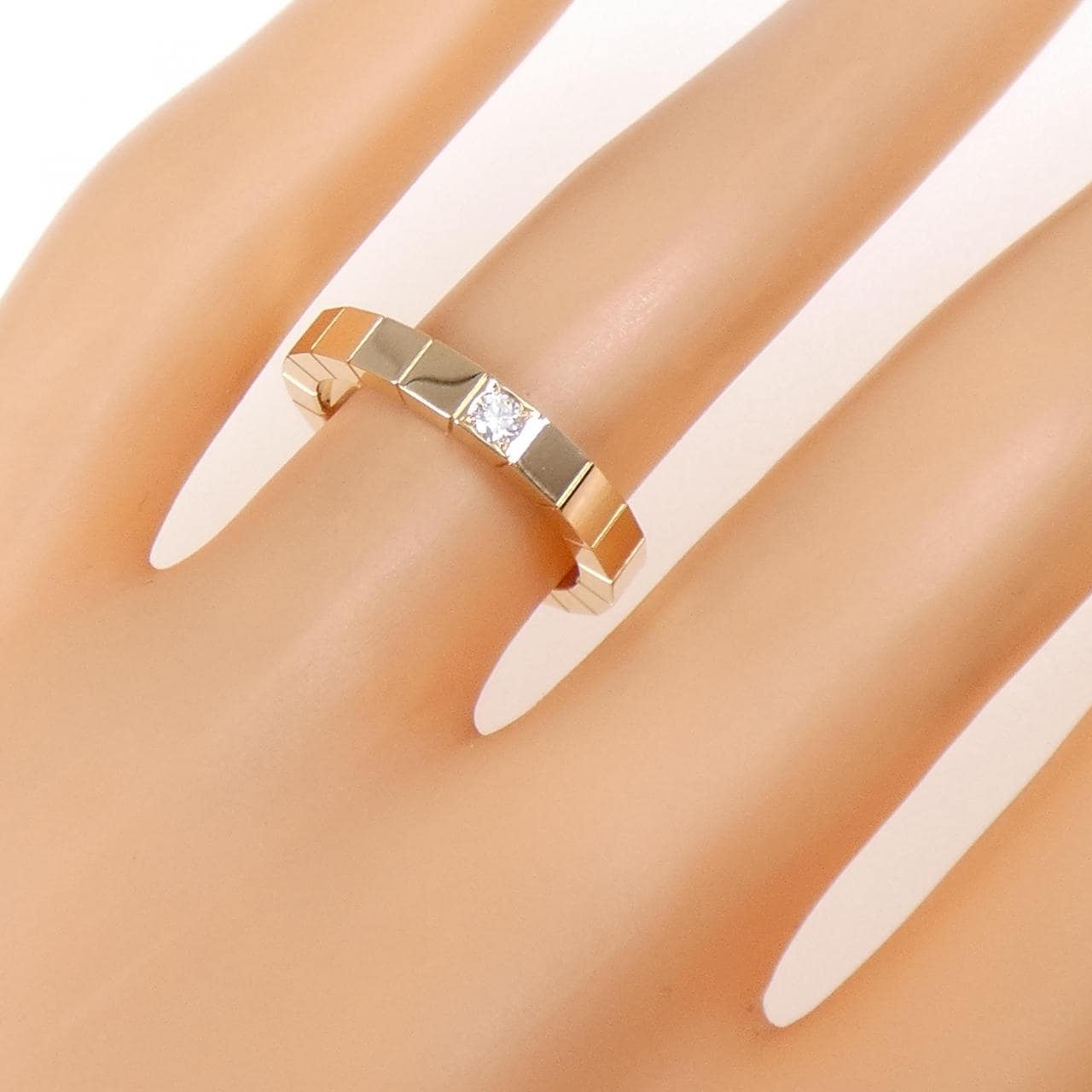 カルティエ ラニエール 1Pダイヤ リング