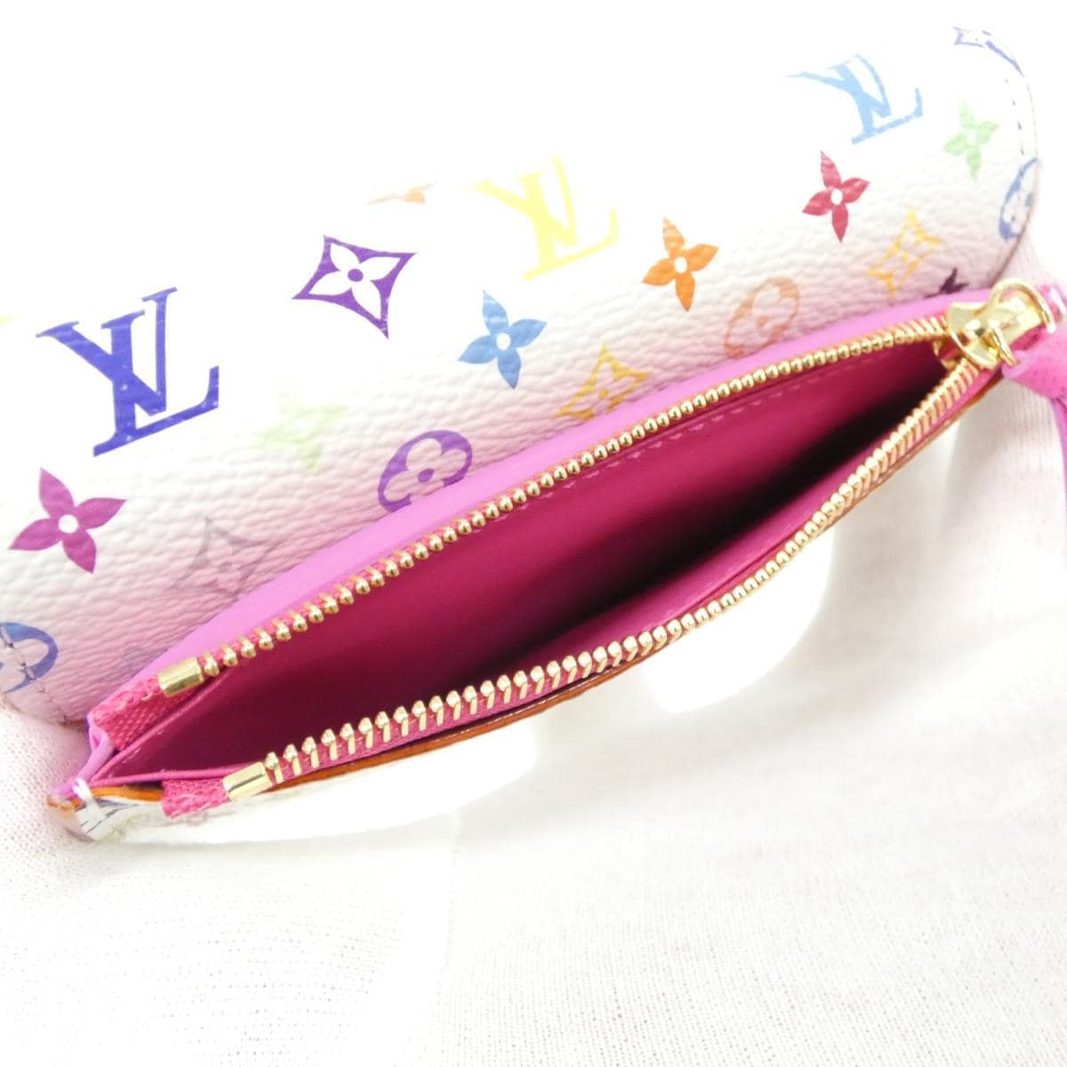 【未使用品】ルイヴィトン　マルチカラー（ＬＶ　ｘ　ＴＭ）　ポルトフォイユ　ヴィクトリーヌ　Ｍ２８３８７　財布