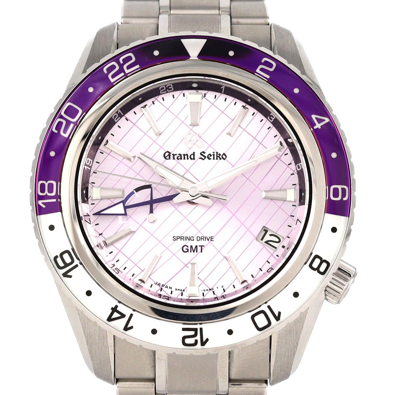 セイコー グランドセイコー･スポーツコレクションGMT GINZA LIMITED 9R66-0BV0/SBGE313 SS 自動巻