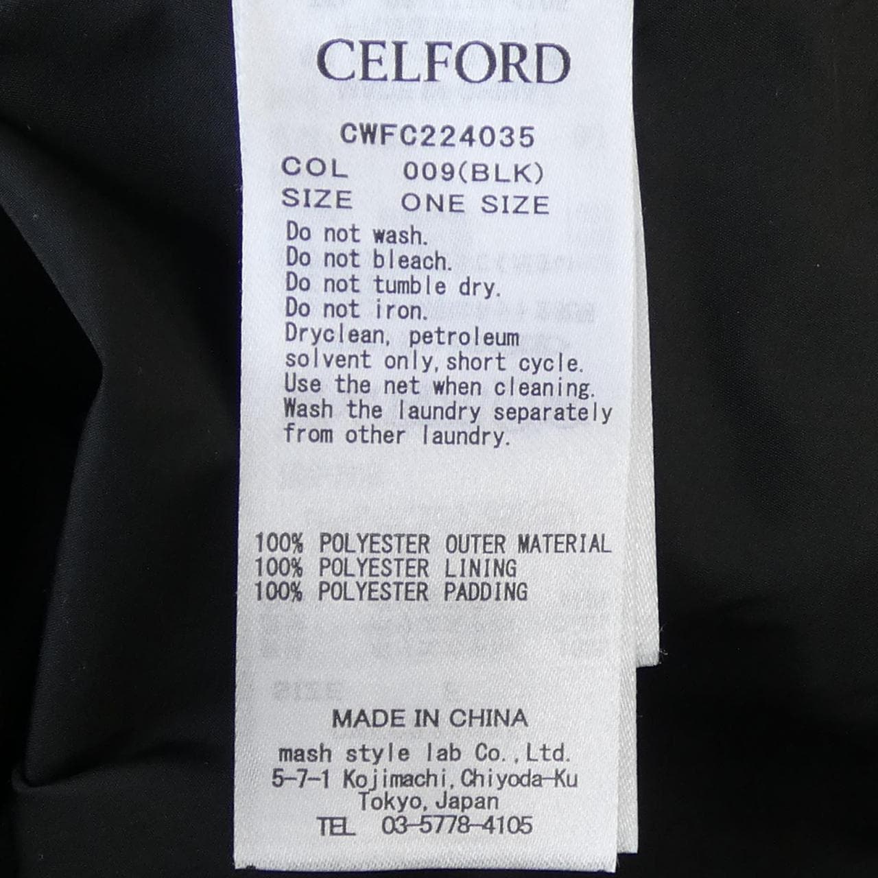 CELFORD CWFC224035 Coat