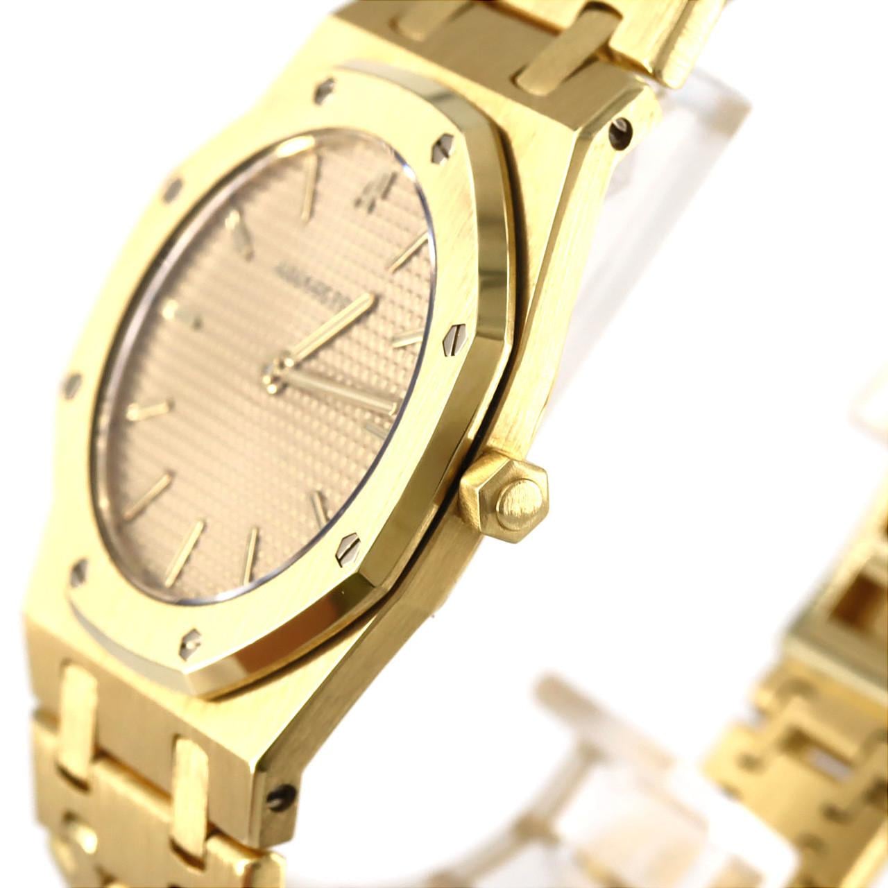 【ノーメンテナンス還元価格】オーデマ･ピゲ ロイヤルオーク YG YG クォーツ