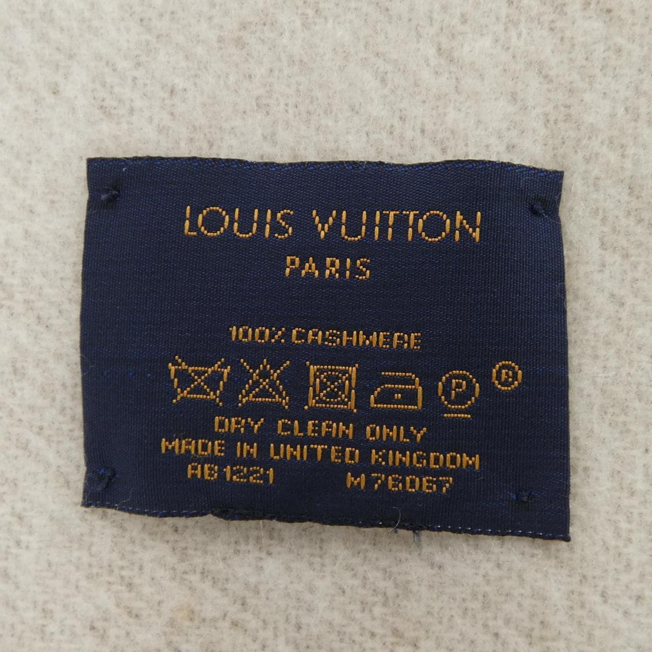 ルイヴィトン LOUIS VUITTON エシャルプ レイキャビック M76067 MUFFLER