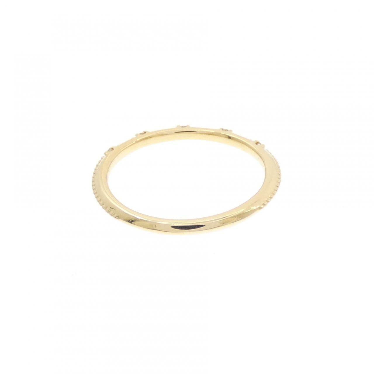 アガット ダイヤモンド ピンキーリング 0.025CT