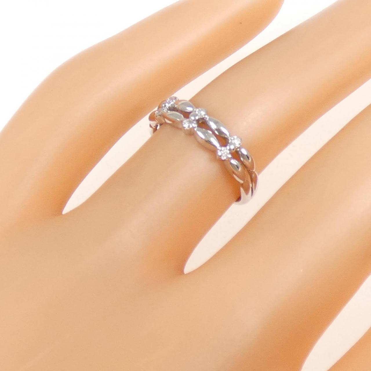 PT900 ダイヤモンド リング 0.07CT