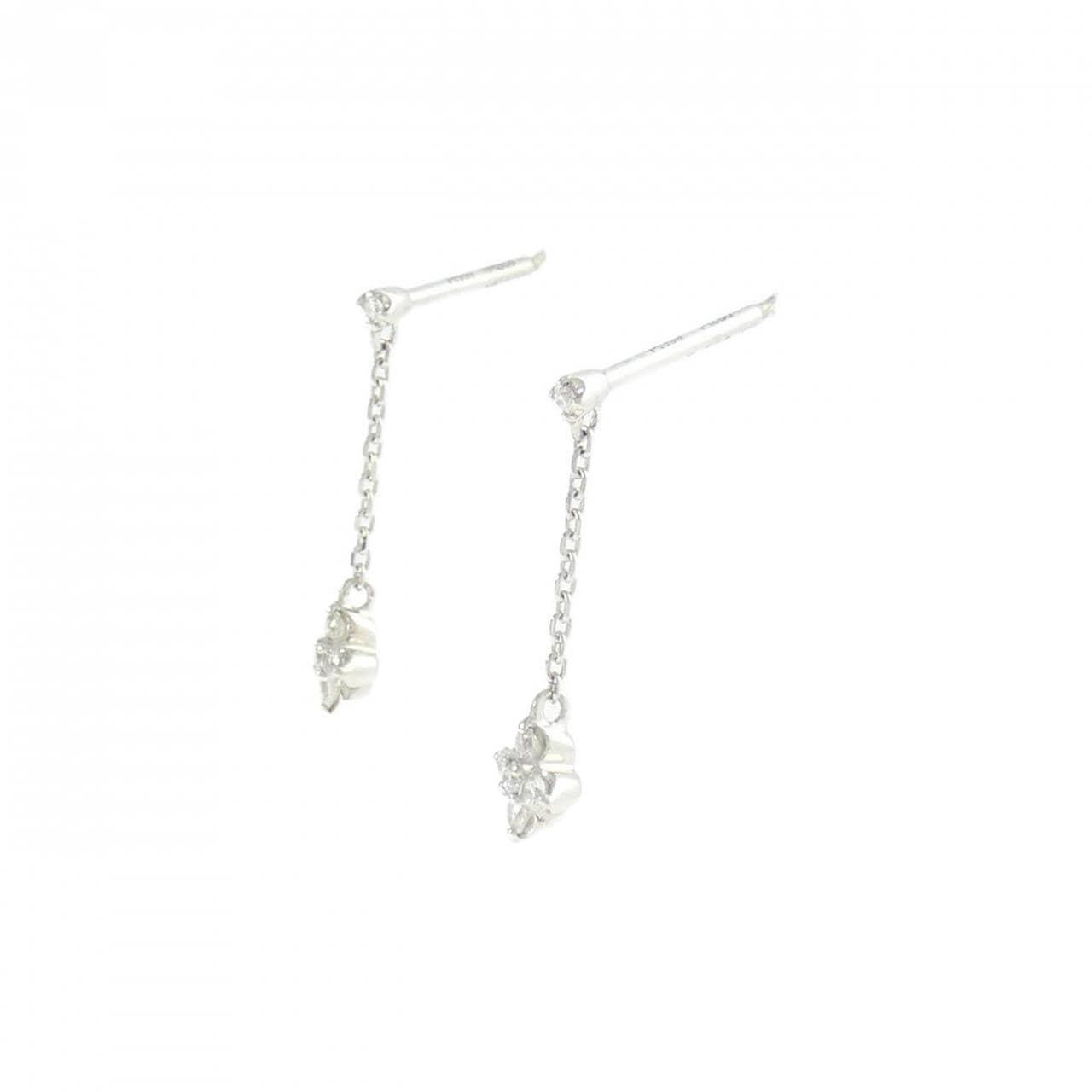 ポンテヴェキオ ダイヤモンド ピアス 0.10CT