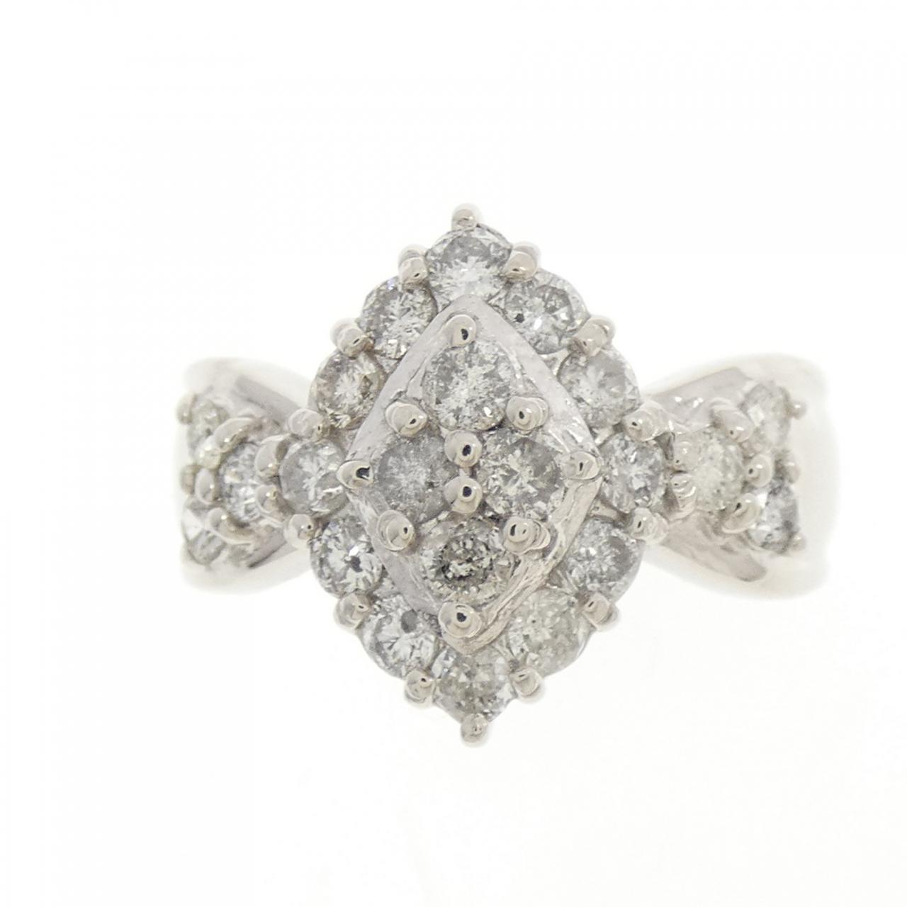 PT900 ダイヤモンド リング 1.00CT