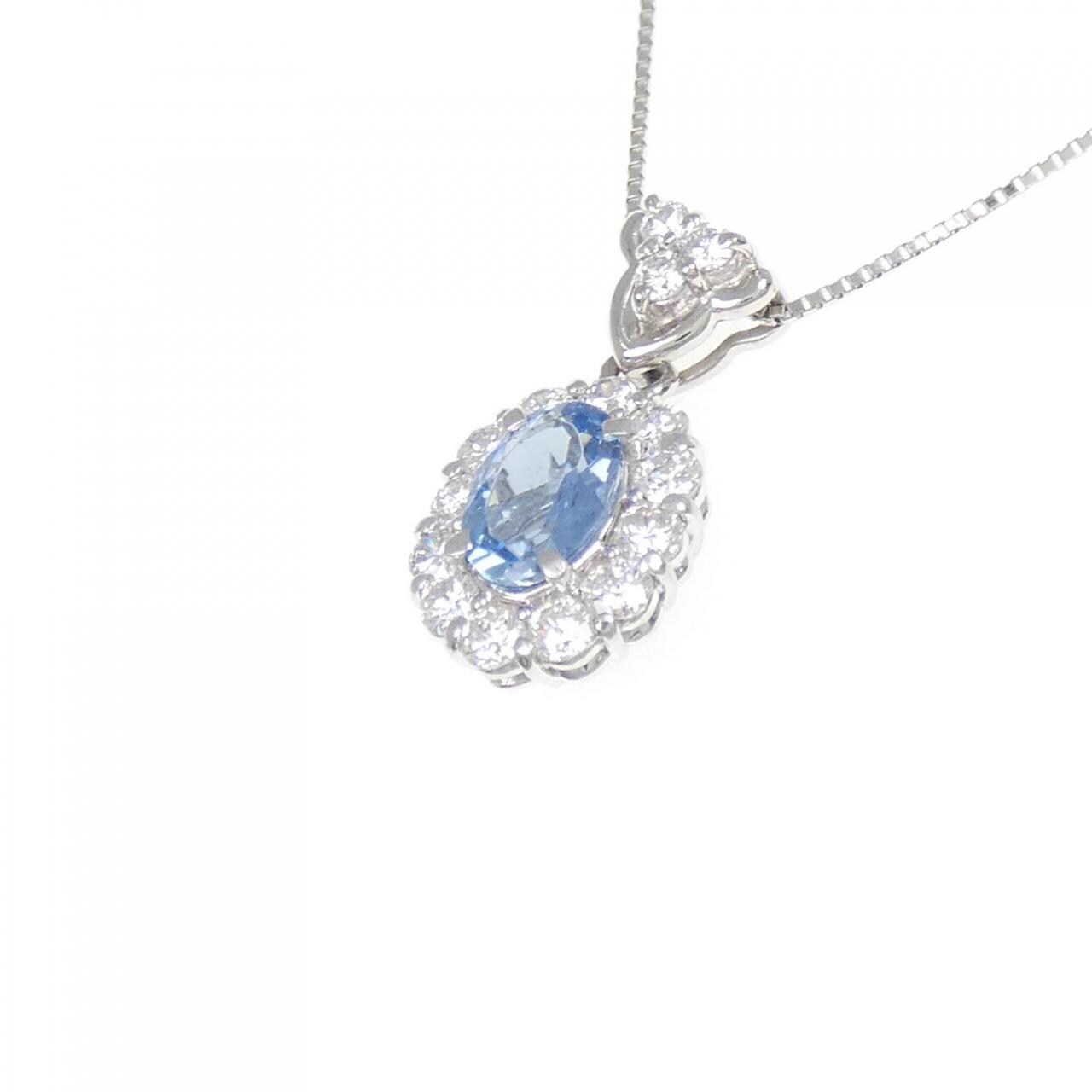 PT アクアマリン ネックレス 0.80CT