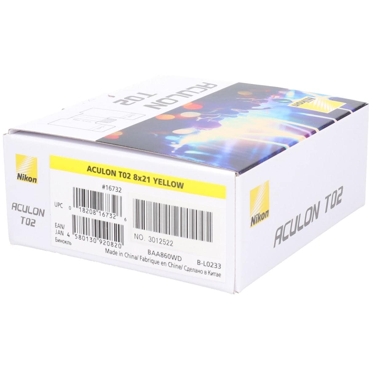 [Unused items] ACULON T02 8X21 Yellow