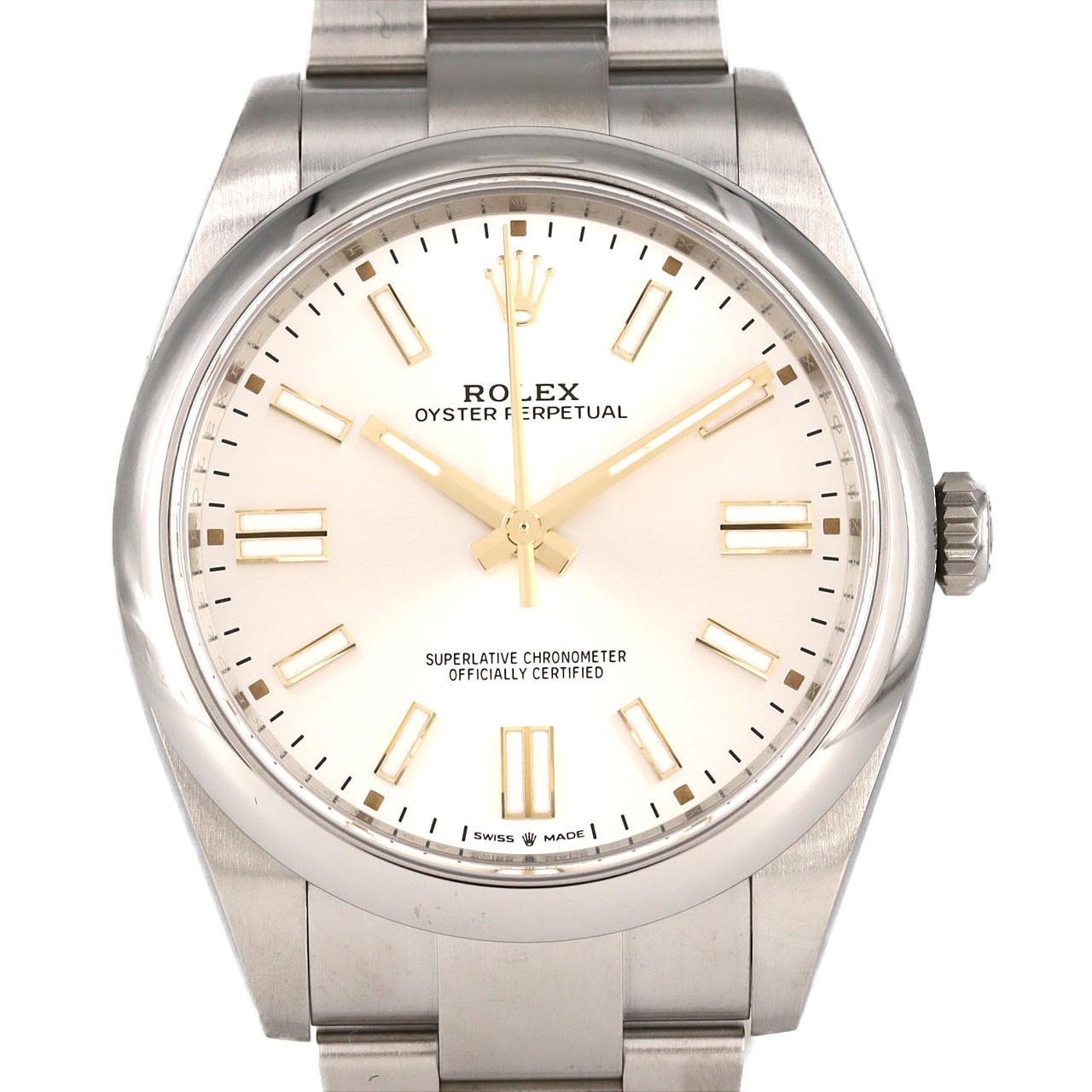 ロレックス オイスターパーペチュアル 124300 SS 自動巻 ランダム番