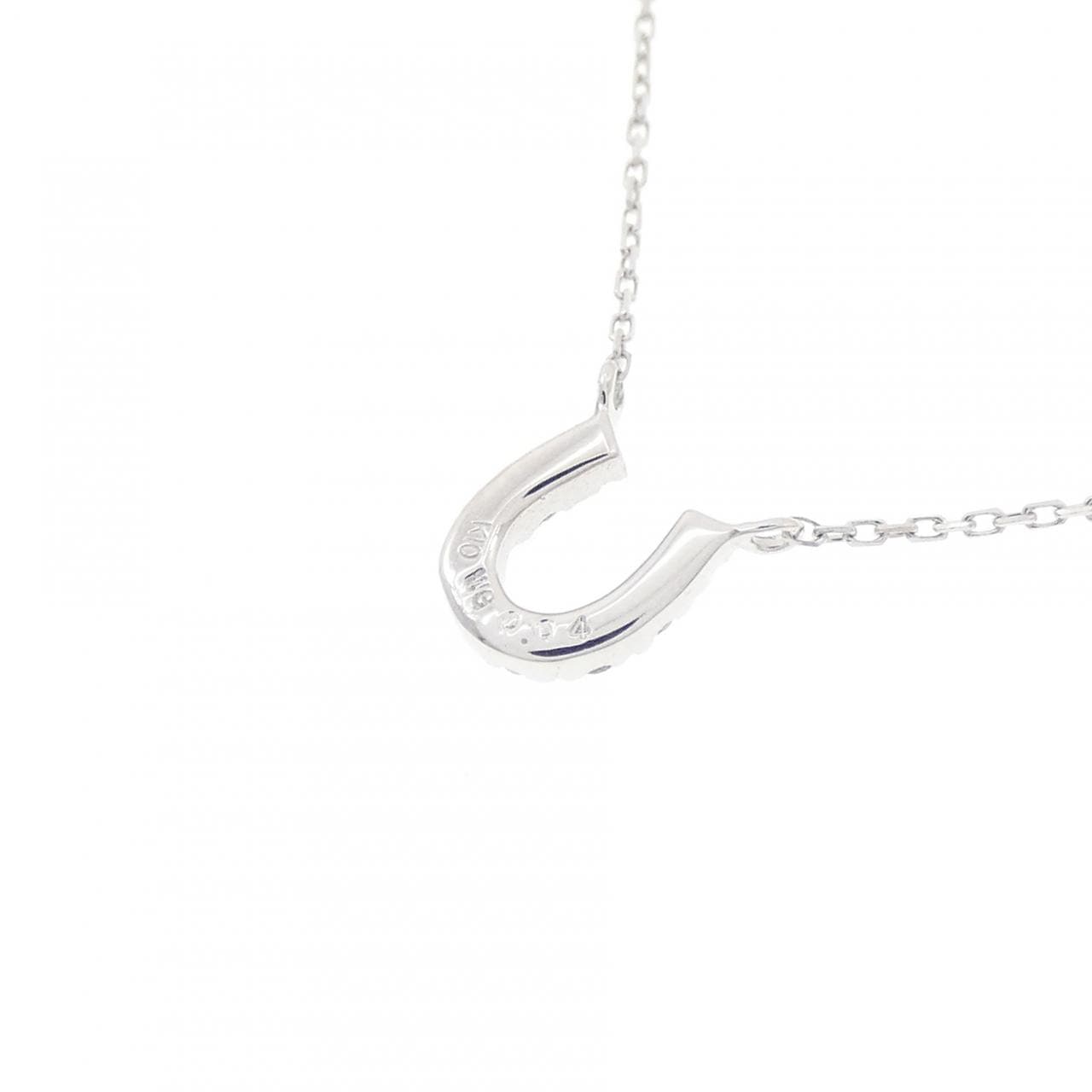 K10WG ダイヤモンド ネックレス 0.04CT