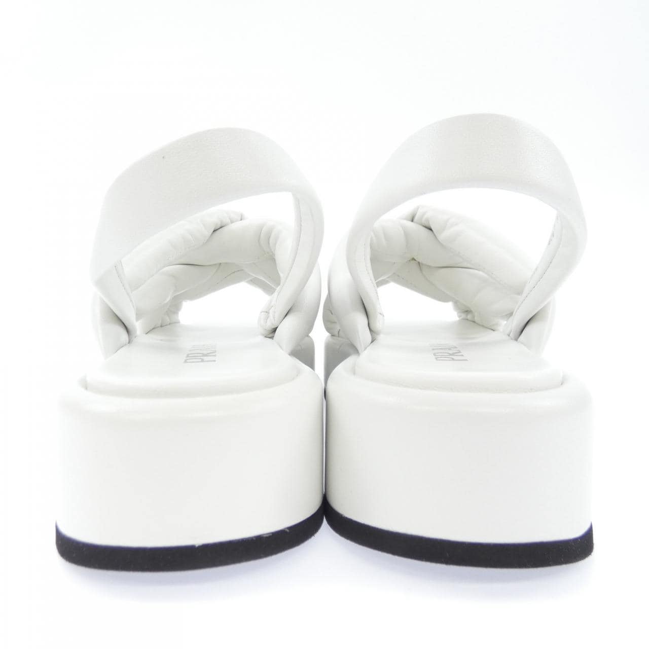 プラダ PRADA 1XZ747 フラットフォーム サンダル