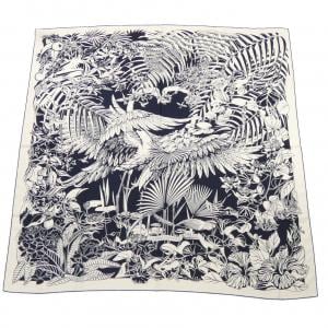 エルメス HERMES FLAMINGO PARTY H242898S カレジェアン140 ショール