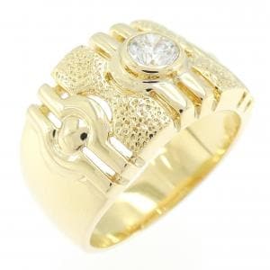 K18YG ダイヤモンド リング 0.341CT